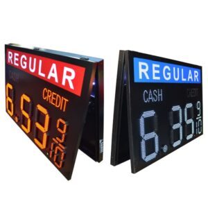 LED Gas Price Sign 18-24in, CACR – 90-150W