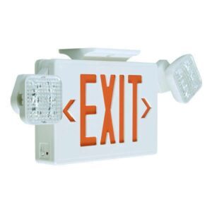 LED Exit & Emergency Combo Sign, EXTEC2 – 5W